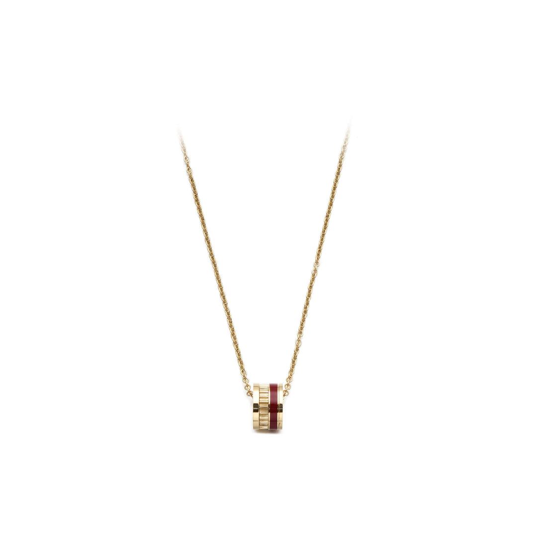 Classic Choir Maroon Short Necklace