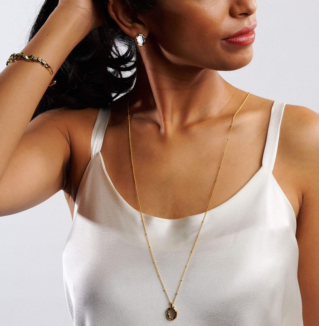 Raw Long Necklace