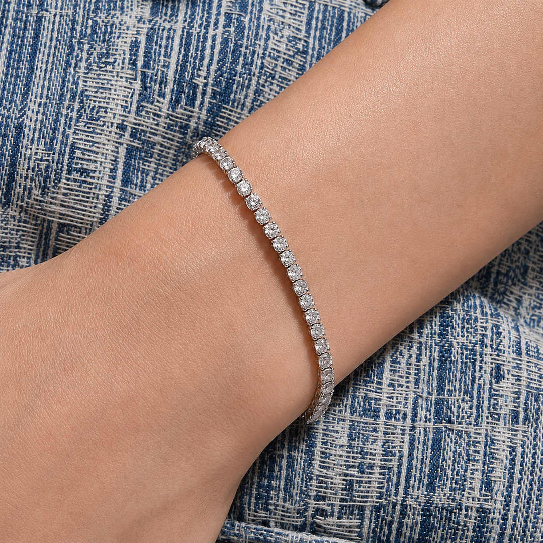 Halo Tennis Bracelet