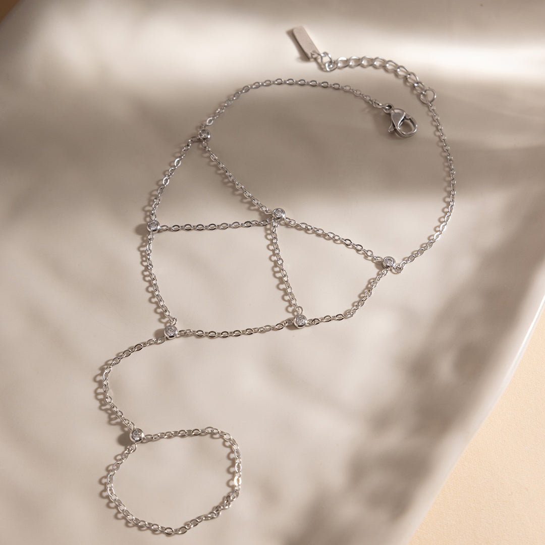Meshé Silver Handchain
