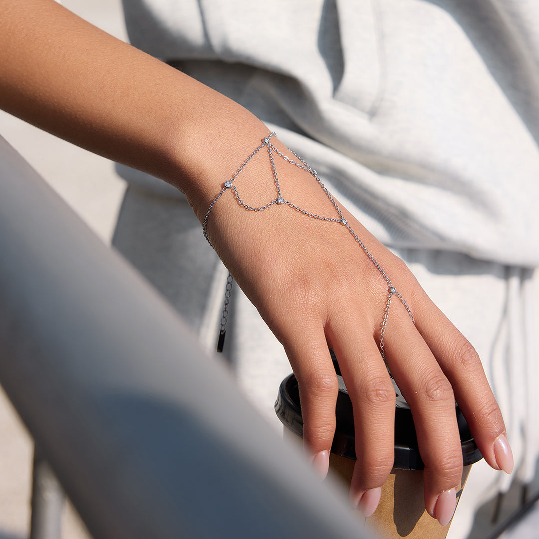 Meshé Silver Handchain