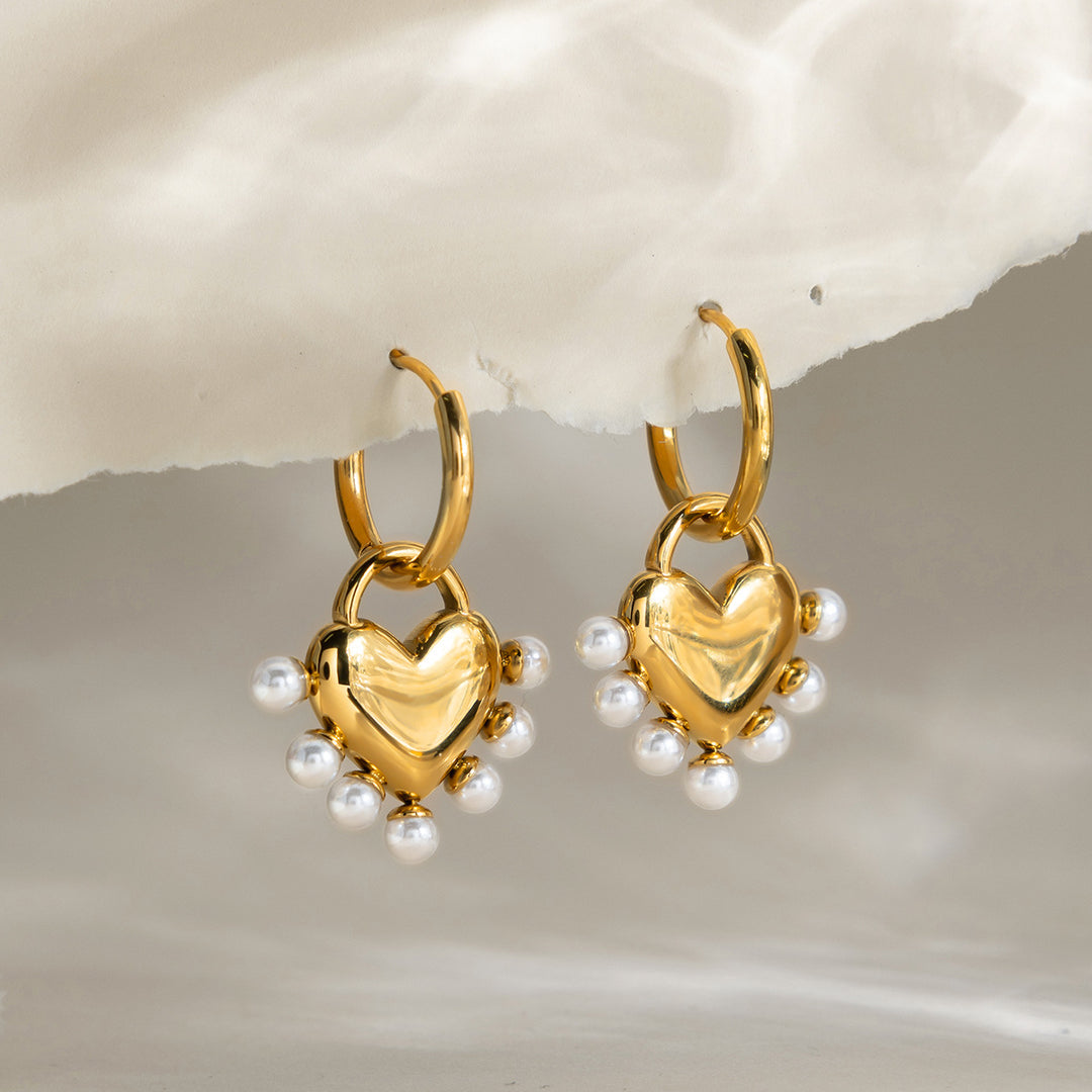 Luma Heart Earrings