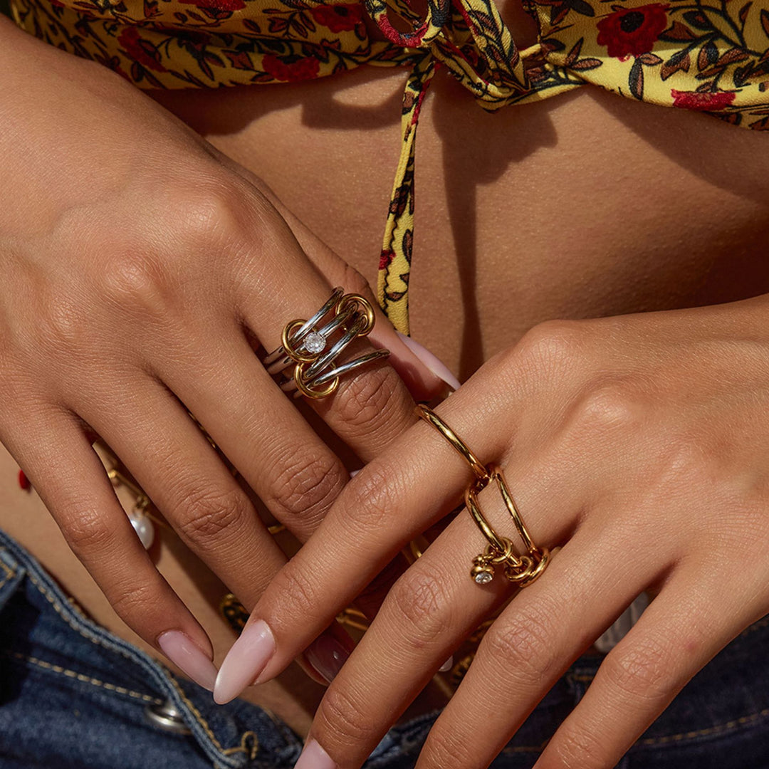 Intertwine Stack Ring