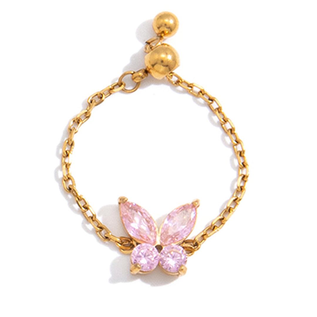 Blush Flutter Ring