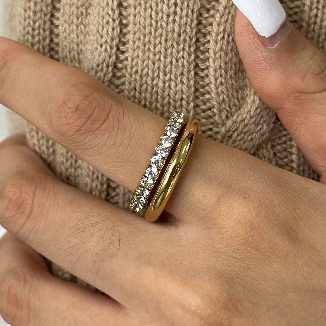 Duet Stack Ring