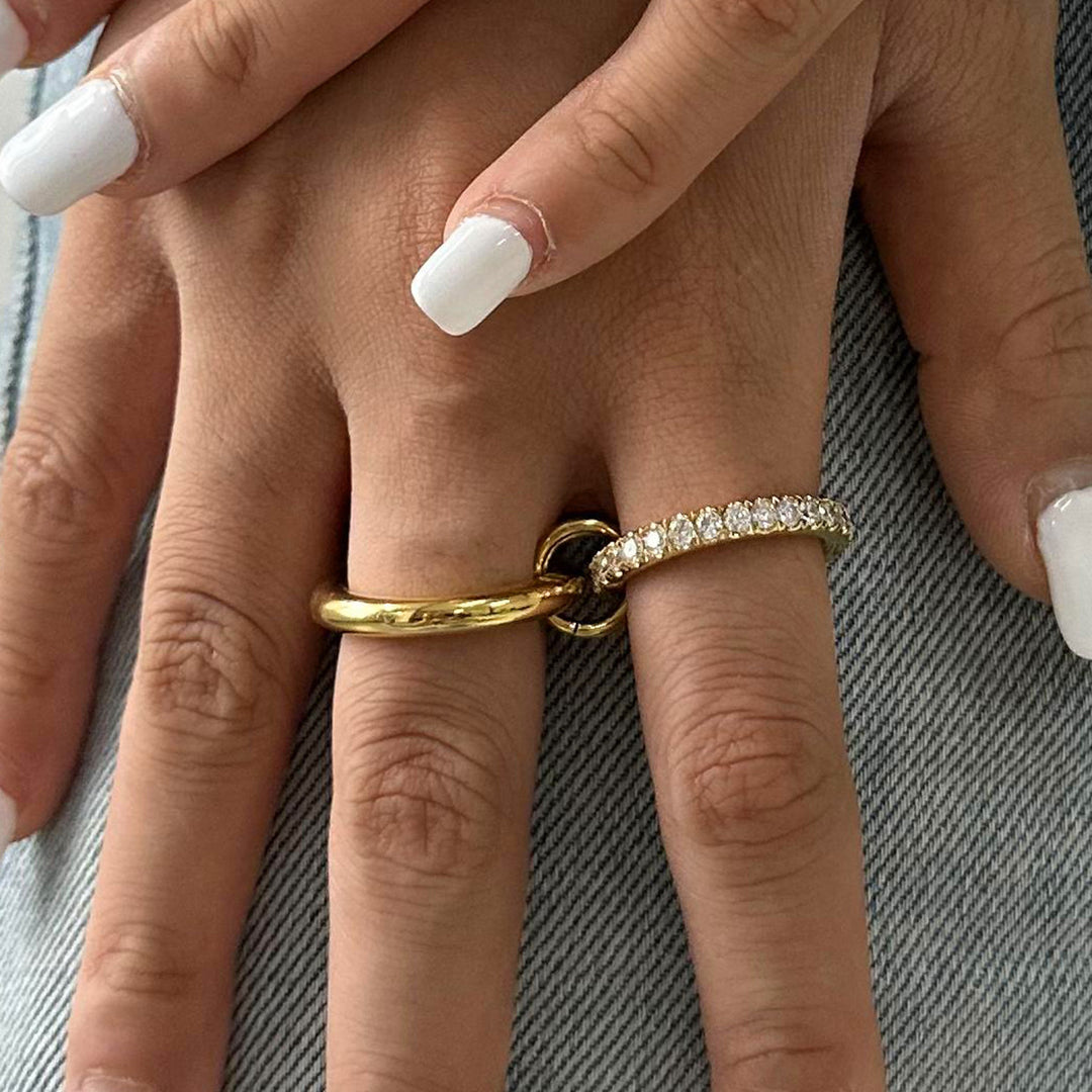Duet Stack Ring