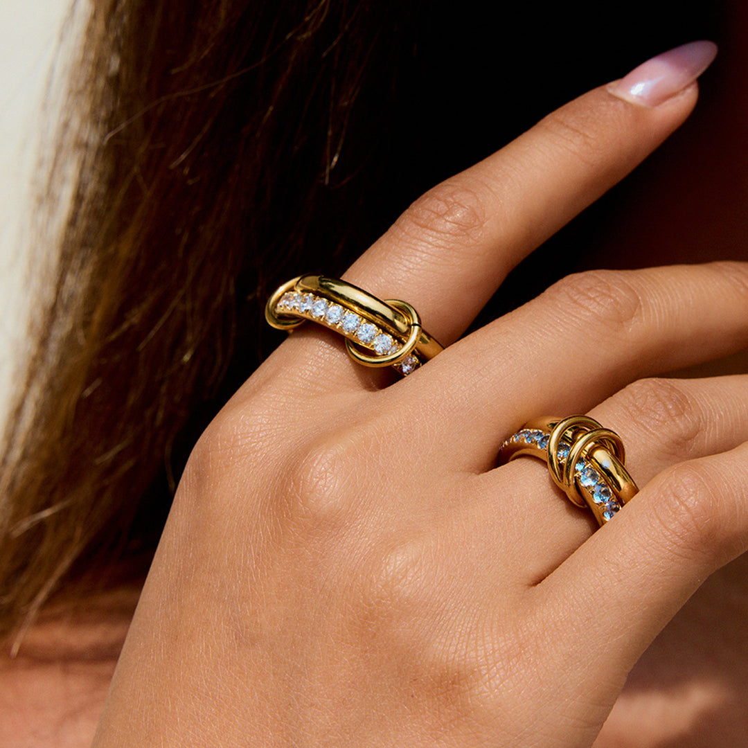 Duet Stack Ring